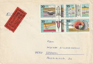 1980 East Germany cover sent from Wendisch Rietz to Lubben - Picture 1 of 2