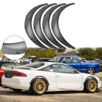 Расширители крыльев из углеродного волокна очень широкие колесные арки для Mitsubishi Eclipse Spyder - Изображение 1 из 4