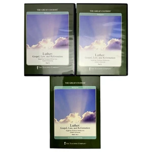 Great Courses Martin Luther Gospel Law Reformation Guidebook 12 CDs Phillip Cary - Imagen 1 de 15