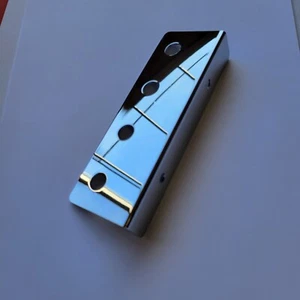 LOWRIDER HYDRAULICS SWITCH PLATE /PANEL 4 HOLE SHOW CHROME BRAND NEW - Picture 1 of 4
