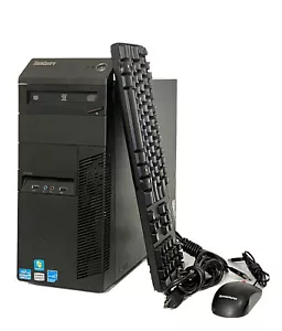 Lenovo ThinkCentre M83 Computer PC Core i5-4670 3.4GHz 500GB 4GB WINDOWS 7 32BIT - Picture 1 of 9