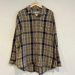 Vintage American Blues Jeanswear Button Up Shirt Mens L - Picture 1 of 4
