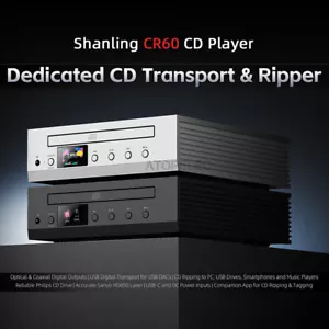 Shanling CR60 CD Transport & Ripper Sanyo HD850 Streamlined CD Player - Bild 1 von 10