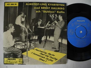 ALMSTEDT-LIND QUARTET Fascinating Rhythm + 3 EP 45 7" 1957 Sweden Bengt Hallberg - Imagen 1 de 2