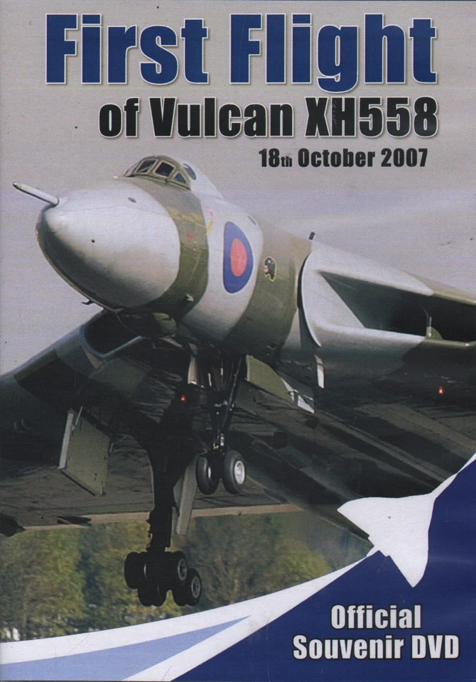 AIRCRAFT DVD: FIRST FLIGHT OF VULCAN XH558-18th October - Image 1 of 1