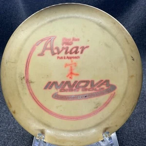 Innova First Run Pro Aviar 2 Ring Patent # San Marino Vintage Putter Golf Disc - Picture 1 of 9