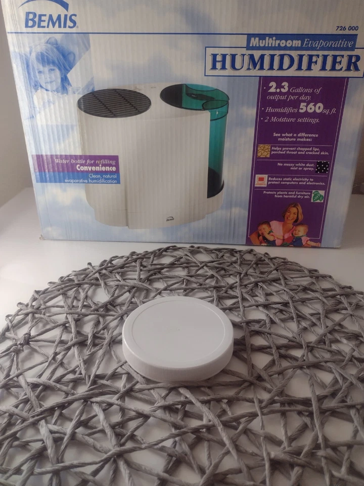 Humidificador Bemis Waterwick 726 tapa de botella de agua de repuesto solamente Foto 1 de 1