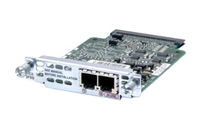 Cisco 2-Port FXO Voice Network Module (NIM-2FXO=) - Image 1 of 2