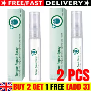 Spray reparador de lengua 2 piezas 30 ml spray para reducir la hinchazón alivio de la lengua spray - Imagen 1 de 10