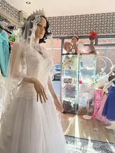 Ballgown Original wedding dresses Brand New See Pictures Size 10/12 - Picture 1 of 10