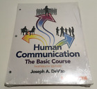 Human Communication: The Basic Course 13Th Ed Joseph A. Devito (2014, Looseleaf)