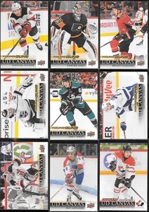 U ELIGE EM LOTE 2018-19 18-19 Upper Deck Series 1 y 2 UD Lienzo RC YG SP Juego de tarjetas - Imagen 1 de 2