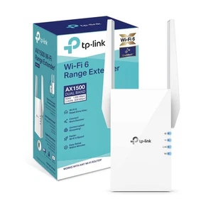 TP-Link Mesh WiFi 6 Booster, WiFi Repeater, Ultraxtend WiFi Range Extender with - Photo 1/8