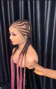 Stylish Easy To Wear Cornrow Wigs - Picture 1 of 2