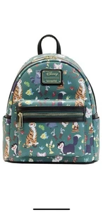 Mini Mochila Princesa Disney con Sidekicks Estampado por Todas Partes Bolso de Hombro Nuevo - Imagen 1 de 4