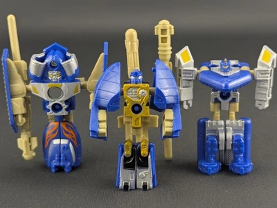 Transformers Armada Sea Minicon Team complete Blue Hasbro 2003 Boats - Image 1 of 4