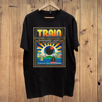 Camiseta Train Band Summer Tour Drops Of Jupiter 25 Years In The Atmosphere S-5XL Foto 1 de 3