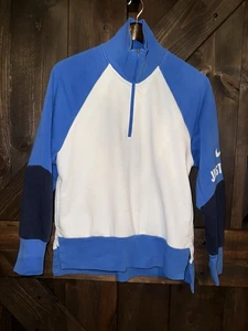 Nike Dri Fit Damen Just Do It 1/4 Zip Pullover Langarm Sweatshirt Small - Bild 1 von 6