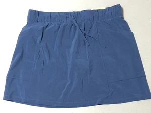 Womens Skort-ALL IN MOTION blue stretch performance/running elastic waist MEDIUM - Picture 1 of 13
