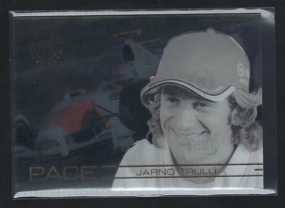 RARE FUTERA 2005 GRAND PRIX - JARNO TRULLI - PACE ACETATE CHASE CARD - Image 1 of 2