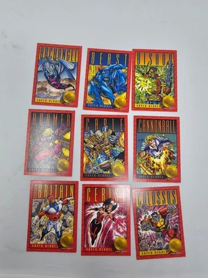 1993 SkyBox Marvel X-Men: Series 2 - Complete 100 Card Set - Image 1 of 3