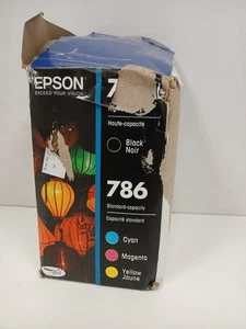 Epson 786XL Black 789 Cyan/Magenta/Yellow Ink Cartridges 4-Pack, EXP 09/2025 - Picture 1 of 5