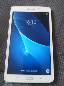 Samsung Galaxy Tab A 2016 Model SM-T280 White 8gb With 28gb SD Card - Picture 1 of 4