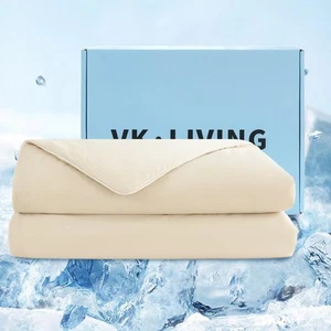 Cooling Comforter Twin Size, Summer Cooling Blanket for Hot Sleepers, Light C... - Picture 1 of 9