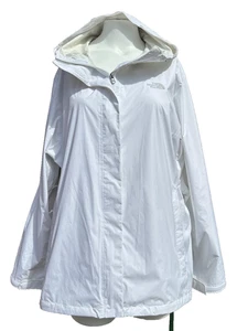 The North Face Venture 2 Waterproof Dryvent Hooded Rain Jacket Womens XXXL White - Picture 1 of 18