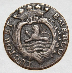 1768 Netherlands Zeeland 1 Duit -5214- - Picture 1 of 2