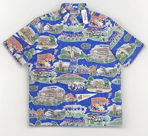 Camicia hawaiana Reyn Spooner UF University of Florida Gators da uomo taglia L - Foto 1 di 13