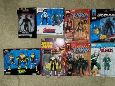Lote de figuras de Marvel Legends Gambito Psylocke Mercurio X-Men Arma X Storm Doom Foto 1 de 4
