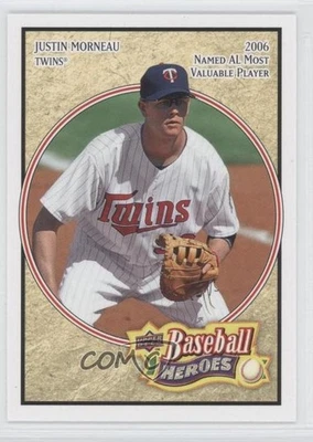 2008 Upper Deck Baseball Heroes Justin Morneau #100 - Image 1 of 2