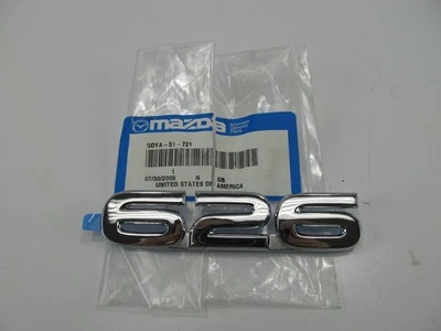 Placa de identificación insignia emblema tapa maletero OEM original nueva - Mazda 626 GDYA51721 1998-1999 Foto 1 de 4