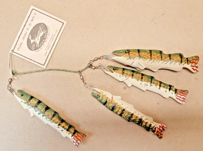 LEO SMITH FOLK ART FISHERMAN MIDWEST OF CANNON FALLS #1315/5000 - Image 1 of 4