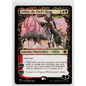 Arlinn, the Pack's Hope (Vetrina) MTG Innistrad: Caccia di Mezzanotte Regolare - Foto 1 di 2