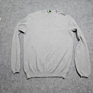 ZANONE Cotton Crewneck Gray Men's Italy Sweater Sz 54 - Picture 1 of 11