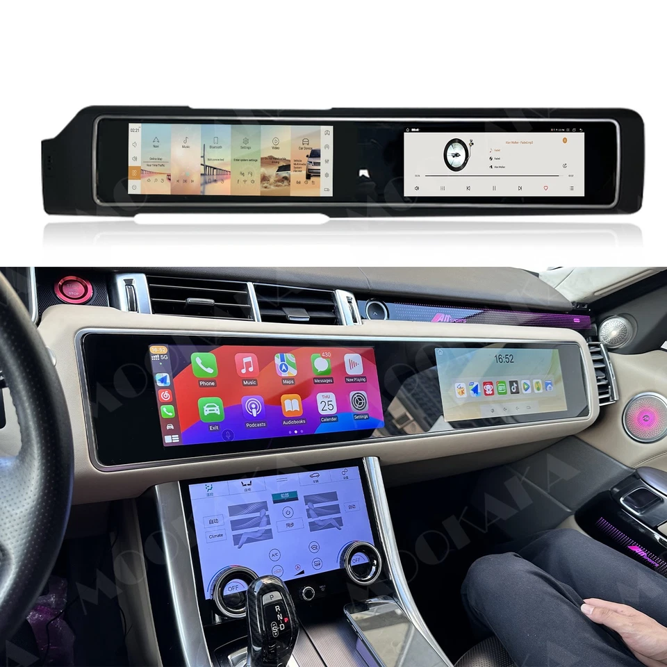 Автомобильное радио 12,3 дюйма для Land Rover Range Rover Sport L494 2014-2017GPS стерео Carplay - Изображение 1 из 4