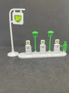 Lesney Matchbox A-1 BP Petrol Pump Set Zubehörpaket restauriert. - Bild 1 von 4