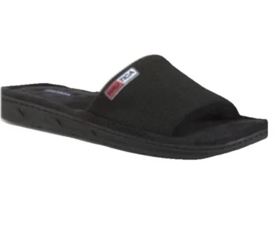 Zapatillas de punto Nautica para hombre interiores/exteriores negras talla grande 9/10 nuevas con etiquetas Foto 1 de 2