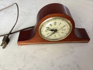 Vintage Seth Thomas SS12-N Mantelette Electric Alarm Clock - Works Old USA - Picture 1 of 5
