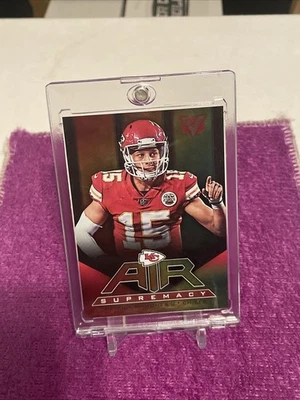 PATRICK MAHOMES II 2017 PANINI VERTEX FOOTBALL #AS-21 AIR SUPREMACY ROOKIE - Image 1 of 4