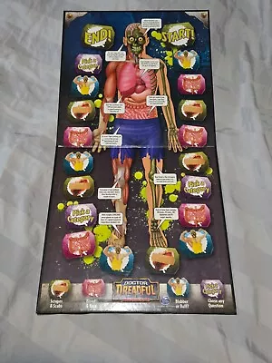 Doctor Dreadful Scabs N’ Guts Board Game Replacement GAME BOARD - Image 1 of 4