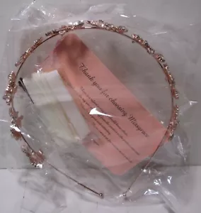 Oriamour Wedding Headband for Brides Bridal Headpieces for Wedding - Rhinestone - Picture 1 of 3