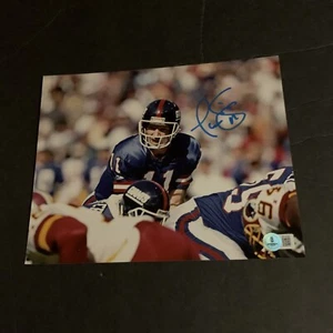 Phil Simms Signed New York Giants 8x10 Photo Beckett BAS A - Picture 1 of 1