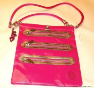 NEW KIPLING The Naughty Scout by Fergie FUCHSIA  3 in 1 tote, shoulder crossbody - Picture 1 of 4