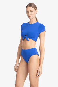 Robin Piccone AVA HIGH WAIST BIKINI BOTTOM NEW NWT - Bild 1 von 7