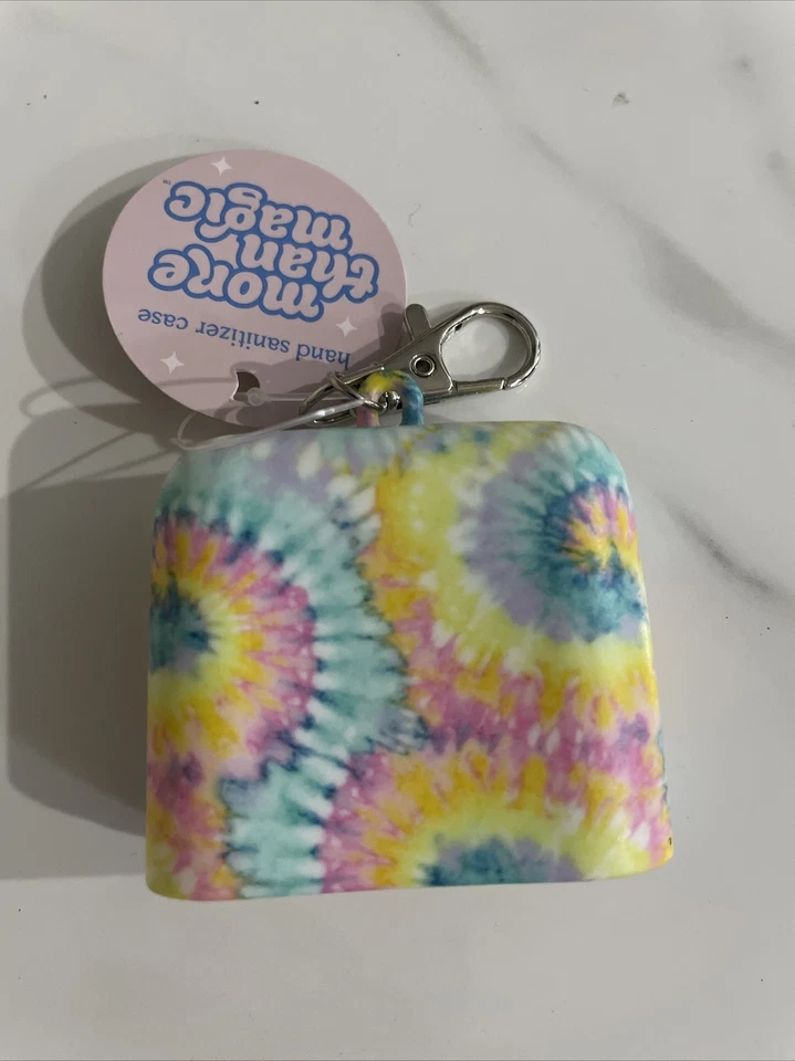 Estuche limpiador de manos de silicona multicolor teñido con corbata More Than Magic Foto 1 de 1