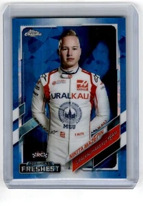 2021 Topps Chrome Formula 1 Nikita Mazepin RC Uralkali Haas F1 #175 - Picture 1 of 2