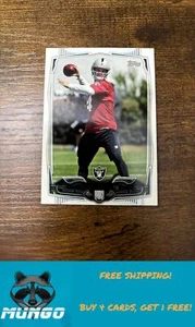 2014 Topps #438a Derek Carr Oakland Raiders Rookie - Picture 1 of 2
